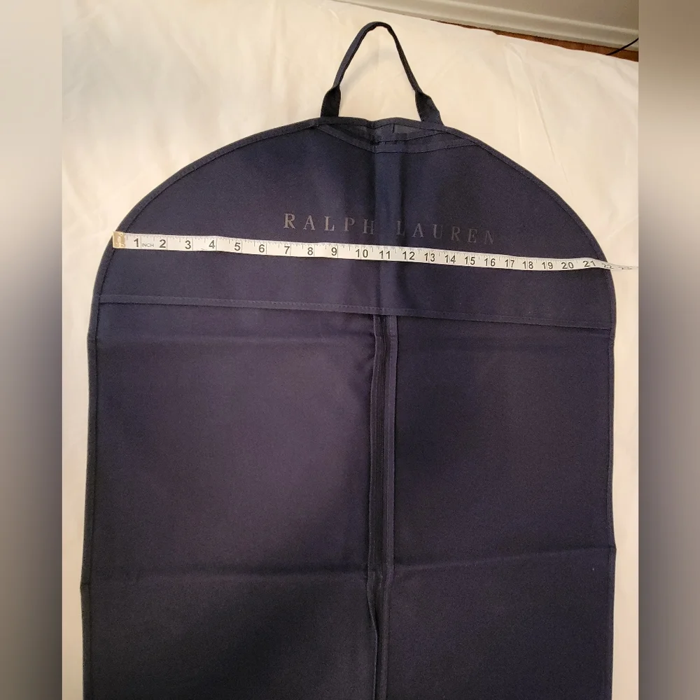 Ralph Lauren Navy Blue Garment Bag – Travel Suit Cover